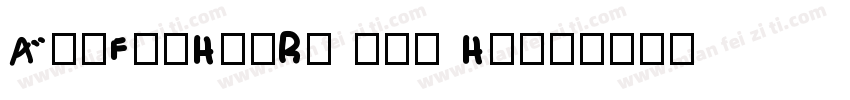 ARVFJXHeiB5 WrW Hv字体转换